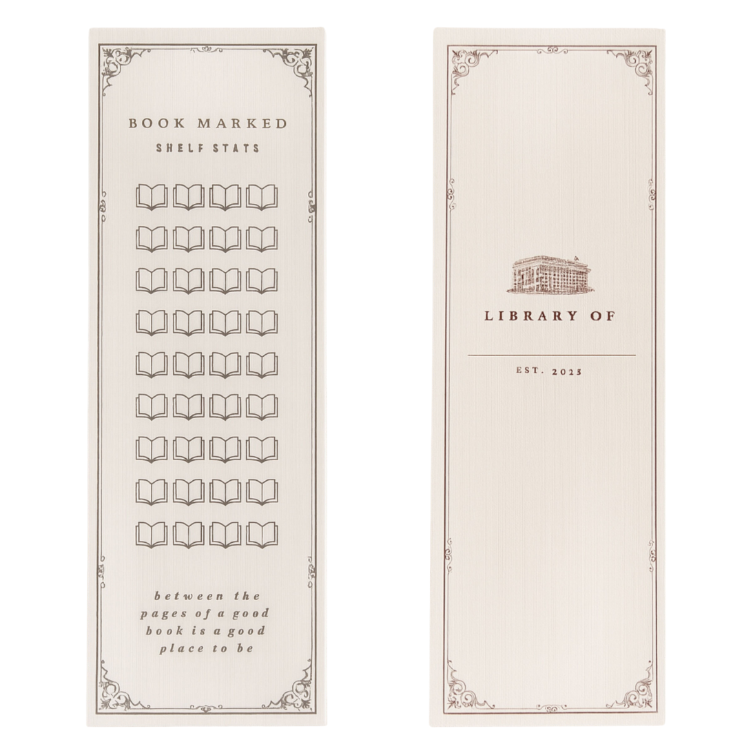 Book Log Reading Journal w/ 120 Reviews & Bookmark – Hardcover Journal with 120 Review Pages | Track & Review Reads, Reading Progress & Club Notes