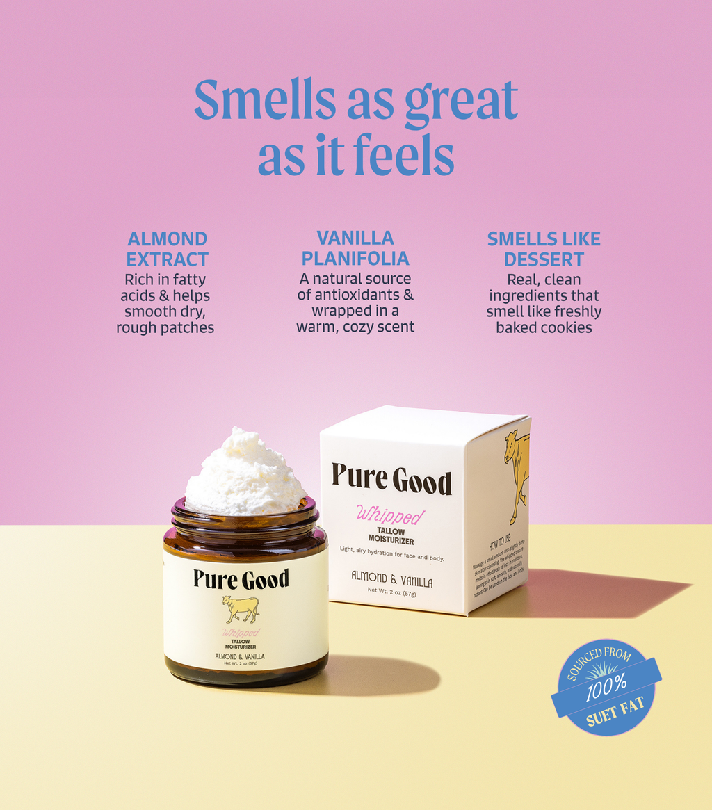Almond & Vanilla · Whipped Tallow