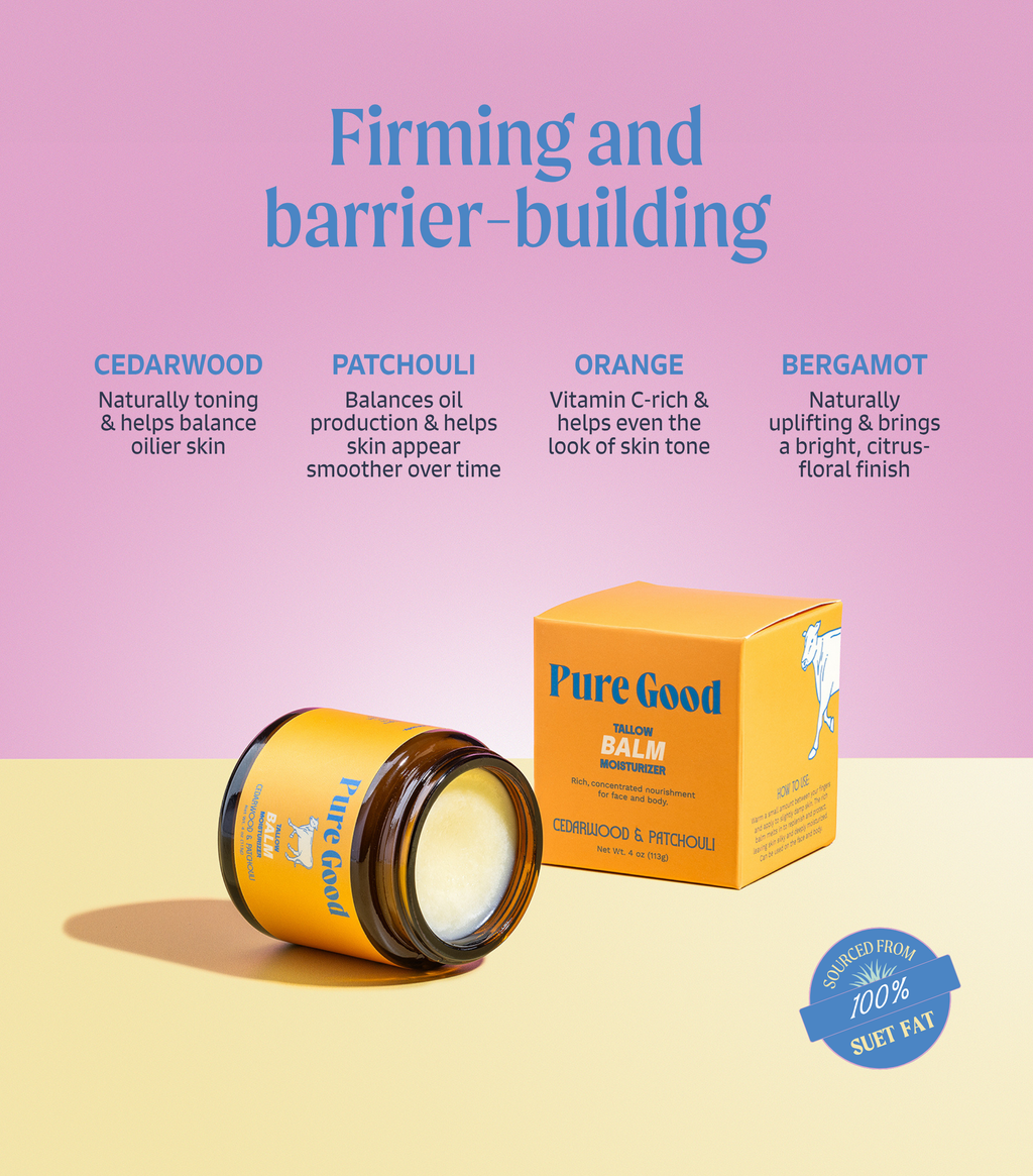Cedarwood & Patchouli · Tallow Balm